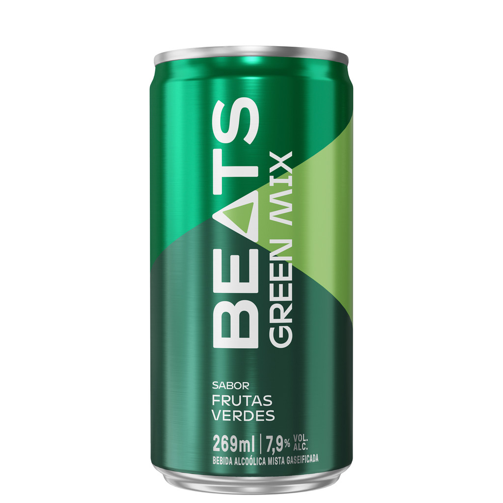 Drink Pronto Beats Green Mix Lata 269ml