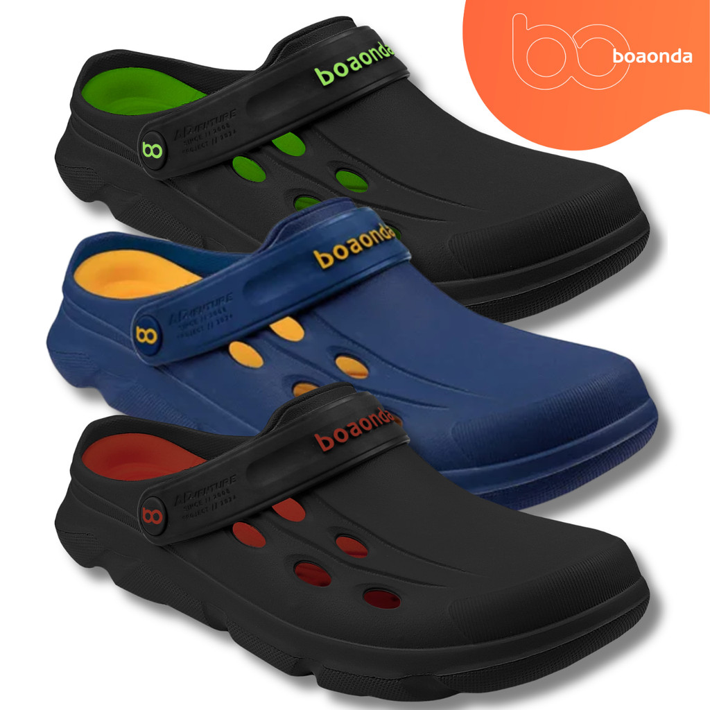 Chinelo Babuche Masculino Boaonda Adventure Clog Trabalho Hospitalar Antiderrapa