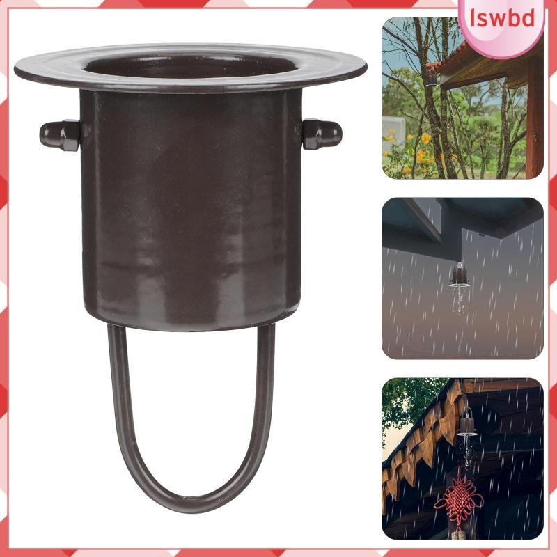 [Lswbd] Protetor De Bico De Calha De Correntes De Chuva Filtro De Instalação De Alumínio À Prova De Ferrugem Downspout P