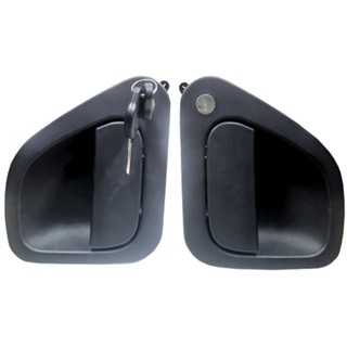 Par Maçaneta Porta Externa para Mercedes-Benz MB Accelo - Todos 815 915 916 1016 ... - 2003 em diante - Mesma Chave (Ate em Oferta na Shopee