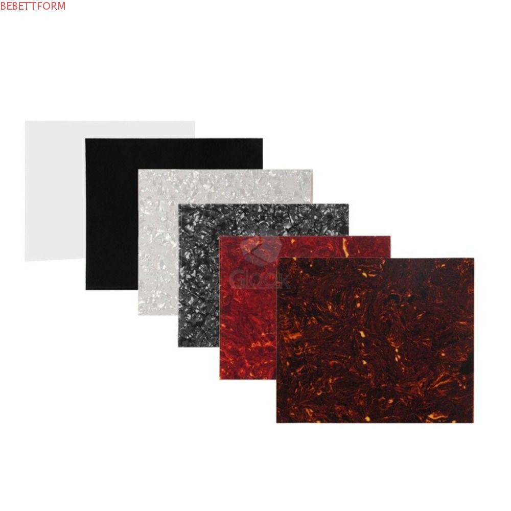 Folha Em Branco De Pickguard De Guitarra BEBETTFORM , Adesivo De Decoração DIY 20x17cm , Autoadesivo