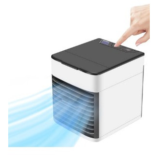 Mini Ar Condicionado Portátil Arctic Air Cooler Umidificador Climatizador Luz Led USB em Oferta na Shopee
