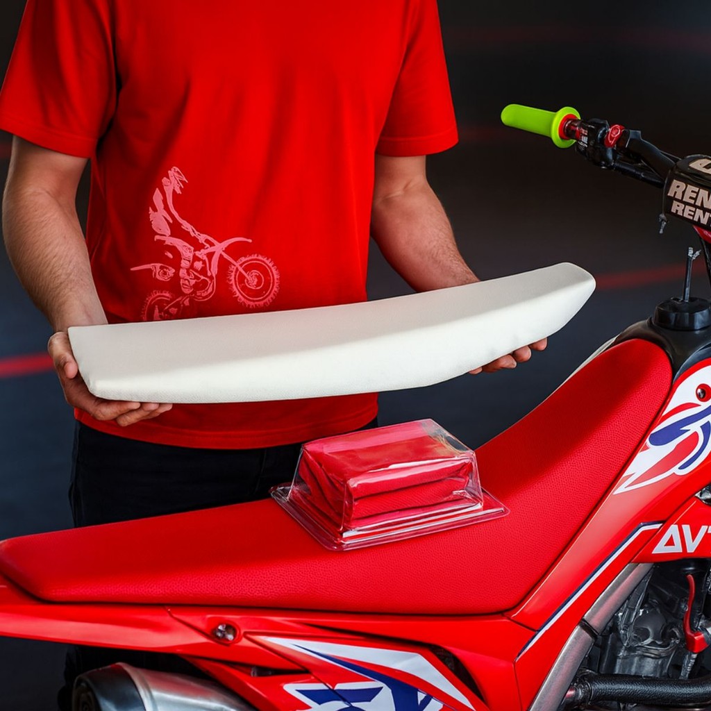 Espuma De Banco Pró Sobrepor Para Adaptação Na HondaCrf 250f Nacional Avtec — imagem 2 de 2