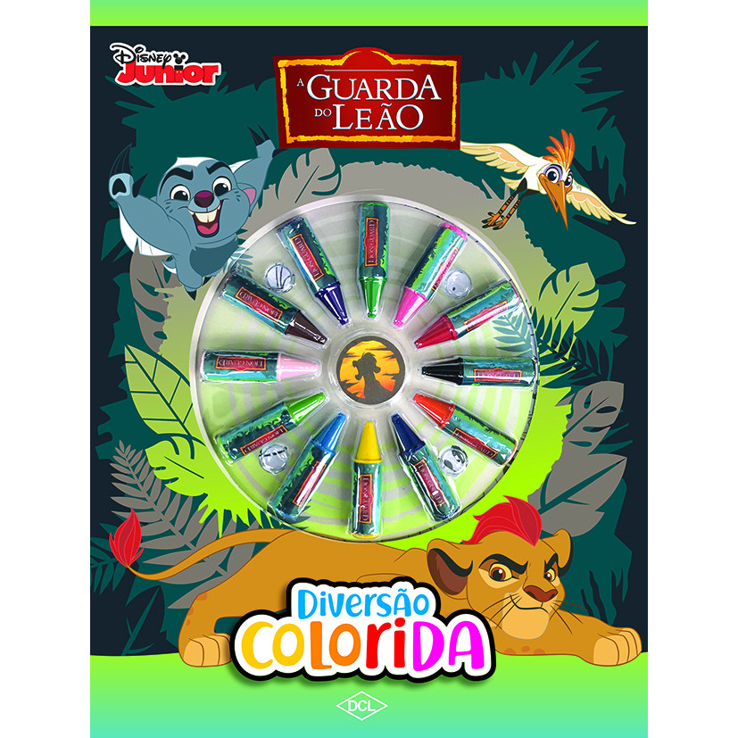 Livro Disney - Cores - Guarda do leão - Livros Sorocaba