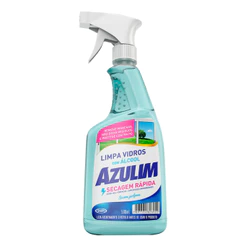 Limpa Vidros com Álcool Pulverizador 500ml Azulim
