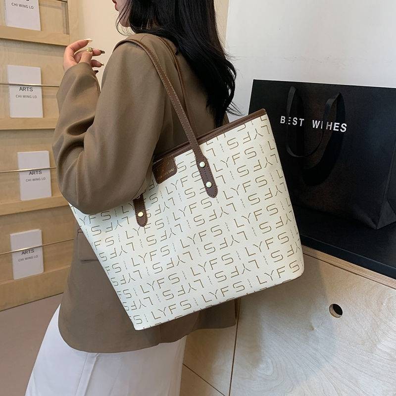 2025 Novo estilo de sacola feminina transversal de grande capacidade