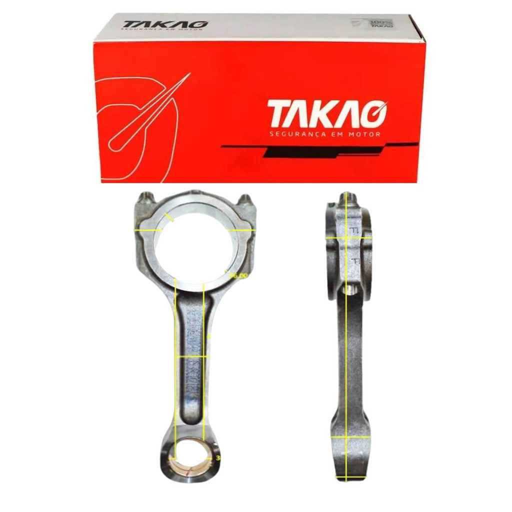 Biela Transit 2.2 16V 2012 A 2014 / Ranger 2.2 16V 2012 A 2016 / Ranger 2.2 16V 2016 A 2020 - Takao Bfo22D