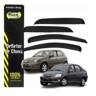 Calha de chuva Celta 4 portas 2000 até 2016 e Prisma 2006 até 2012 Ref:30008A em Oferta na Shopee