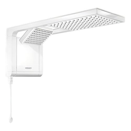 Chuveiro Ducha Elétrico De Parede Lorenzetti Acqua Ultra Duo Branco 5500w 127v Branco