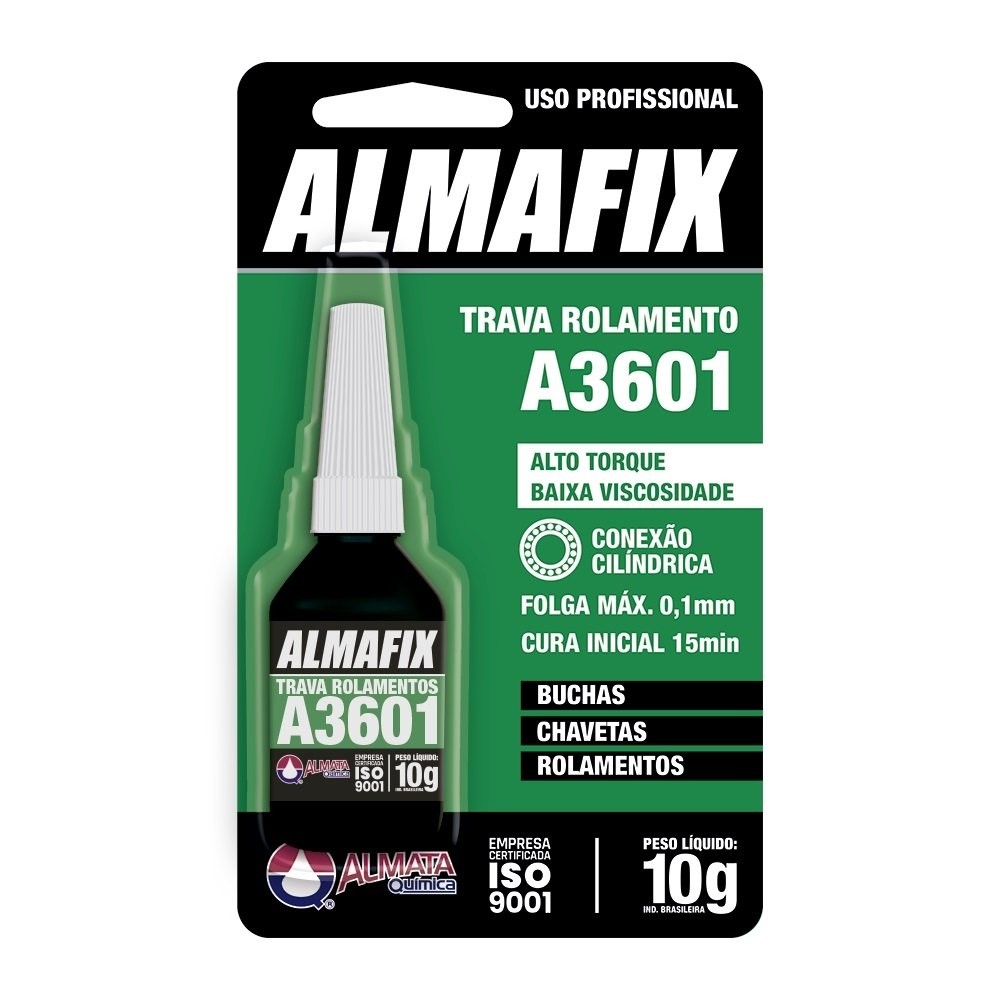 Trava de Rolamento Almafix A3601 Verde 10g em Oferta na Shopee