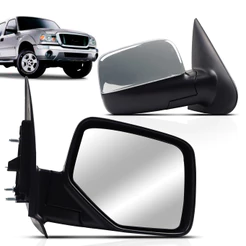 Par Retrovisor Ranger 2005 2006 2007 2008 2009 Fixo Cromado