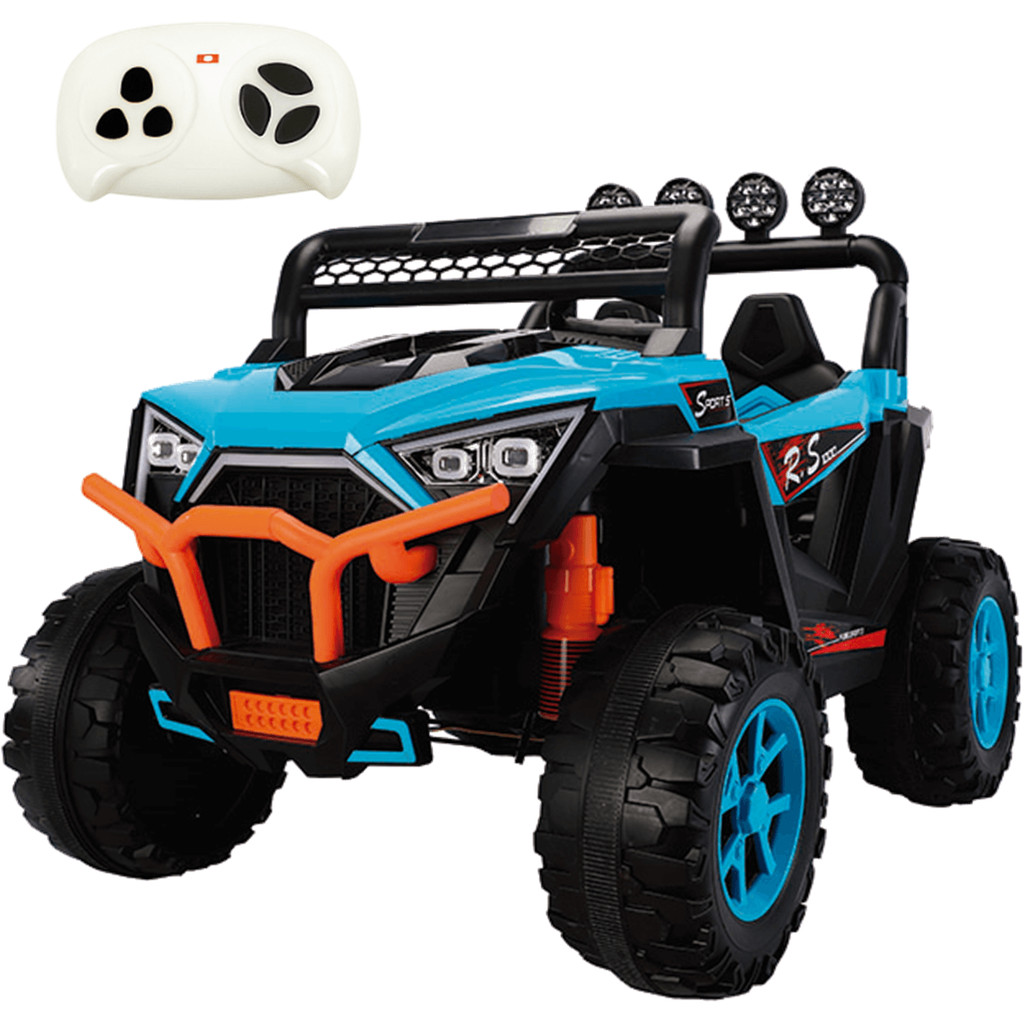 Carro Eletrico Zippy Toys Jipe UTV RS1000 12V Controle Azul em Oferta na Shopee