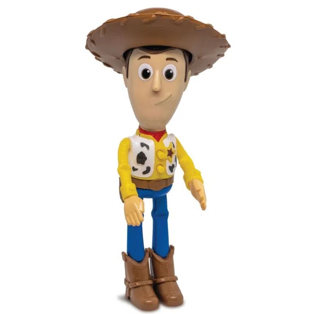 Boneco Woody Elka Toy Story Meu Amigo com Frases Disney Infantil