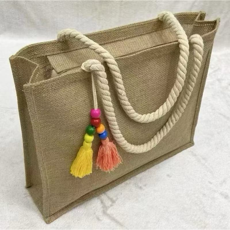 Bolsa Praia Com Zíper Grande Pallha Sintética EcoBag Juta Sacola Moda Verão Feminina Ombro em Oferta na Shopee