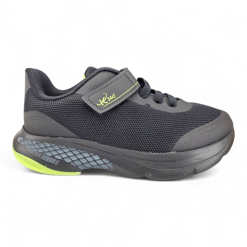 Tênis Masculino Kidy 3270008 Velcro Elástico Palmilha Confort Antiderrapante Anatômico Leve Macio Confortável Flexível