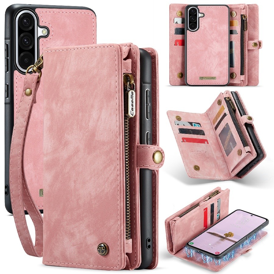 Capa Capinha Couro Carteira Para Samsung Galaxy A17 A16 A56 A55 A15 A14 A54 A13 