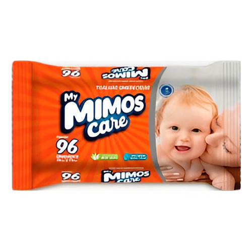 1 Pacote Toalha Lenco Umedecido My Mimos Care 96 Toalhinhas