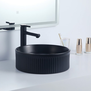 Cuba Deend De Cerâmica RigaNero Para Banheiro 37x37x13cm em Oferta na Shopee