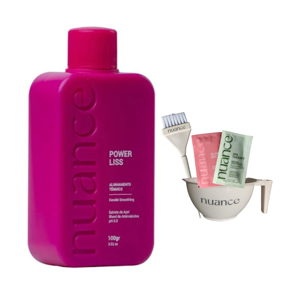 Power Liss Nuance Selagem Profissional Redutor Capilar 100g
