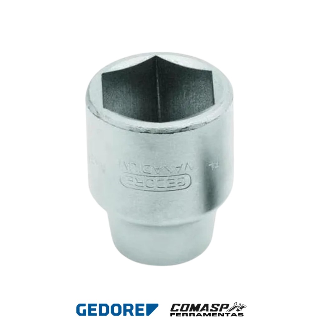 CH SOQUETE 3/4 SEXTAVADO 36 MM BLUE GEDORE