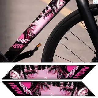 Adesivos Para Quadro De Tubo De Bicicleta , Película Protetora À Prova D'água Antiarranhões Mountain Bike E Estrada
