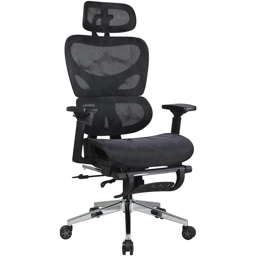 Cadeira Escritório Presidente Dr.Office, Mesh Respirável, Braço Ajustável, Regulagem de Altura em Oferta na Shopee