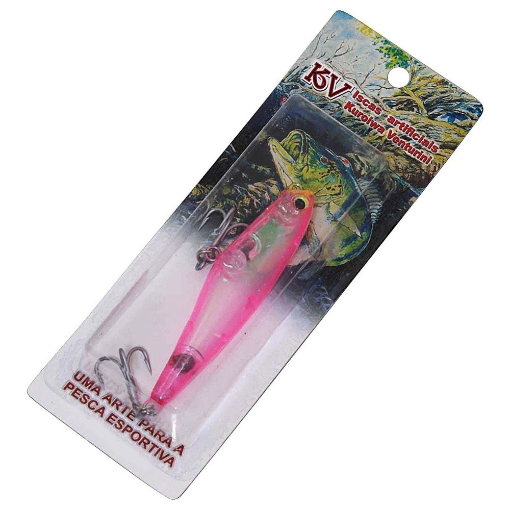 Isca Artificial De Pesca Zara Stick KV Camurim 70 7cm 7gr Cor 08 – Função Popper