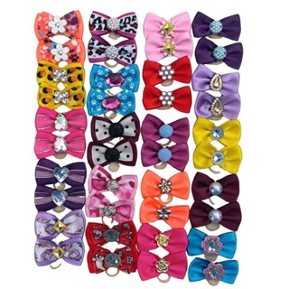 Laços Pet 20 Lacinhos Cachorro Fêmea 10 Pares FILHOTE PEQUENO Rochanelli em Oferta na Shopee