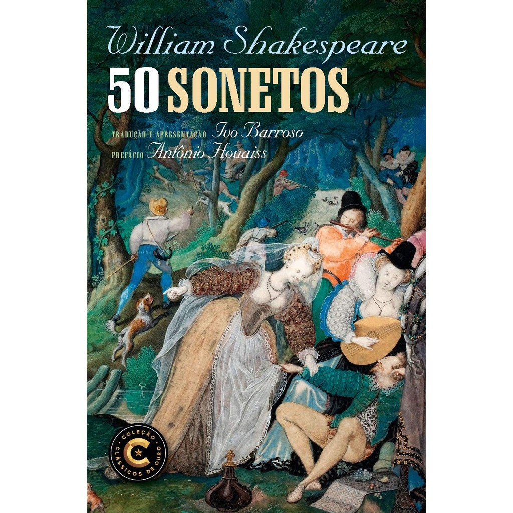 50 sonetos: Coleção Clássicos de Ouro | William Shakespeare em Oferta na Shopee