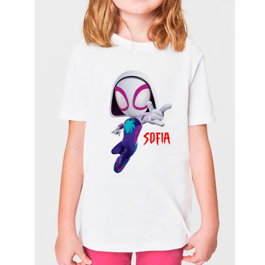 CAMISETA UNISSEX OU BABY LOOK OU PLUS SIZE PERSONALIZADA ARANHA FANTASMA R2507 TrendBox Mania TrendBox Mania