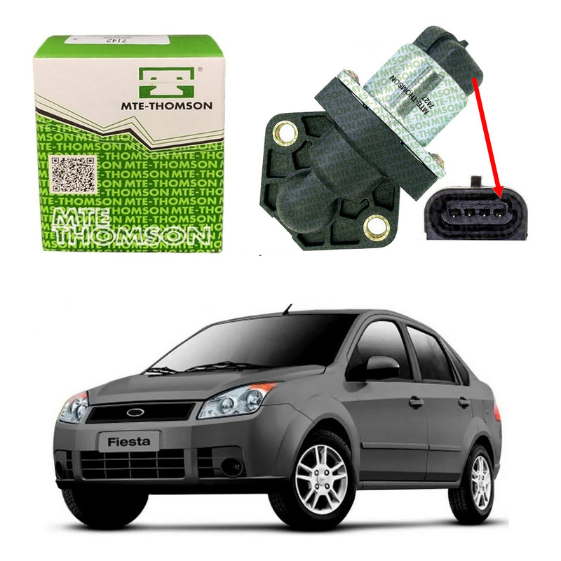 Atuador Marcha Lenta Fiesta Sedan 1.0 1.6 Flex 2007 A 2010
