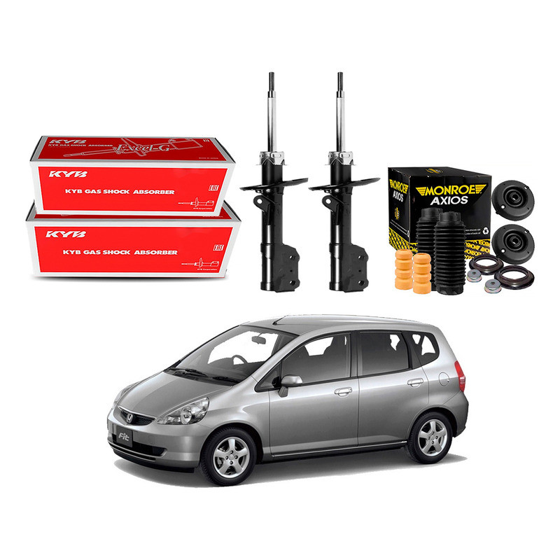 Kit Amortecedor Dianteiro' Fit 1.4 2003 A 2008