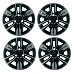 Jogo 4 Calotas Roda Aro14 Com Emblemas Renault Kwid 2023