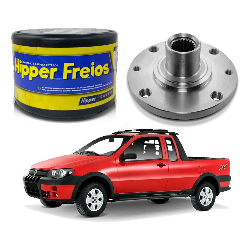 Cubo Roda Dianteiro Strada Adventure 1.8 2004 A 2010