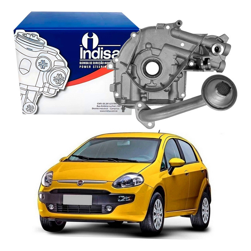 Bomba Oleo Motor Indisa Fiat Punto 1.4 Evo 2013 A 2017