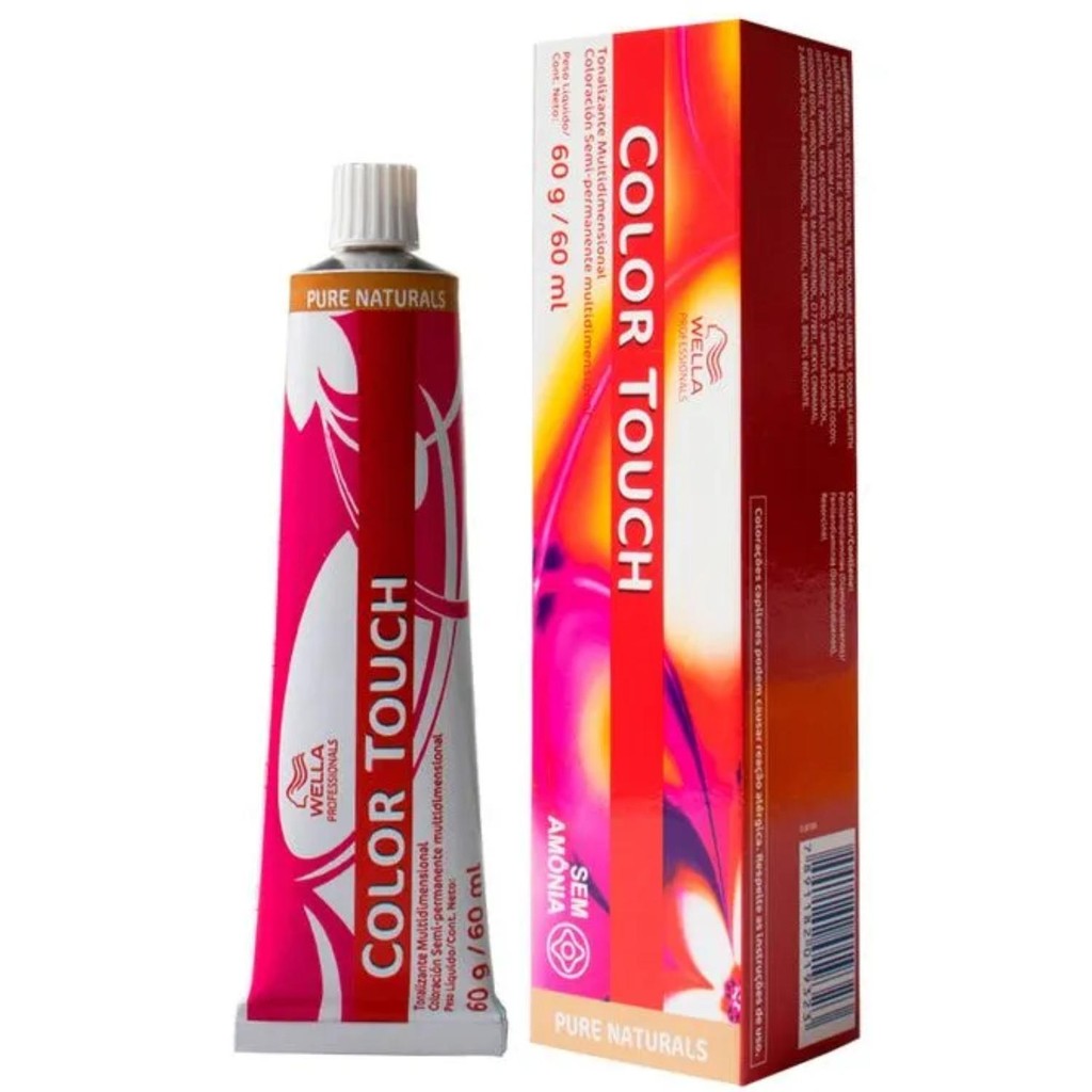 Tonalizante Wella Color Touch 5.0 Castanho Claro 60g