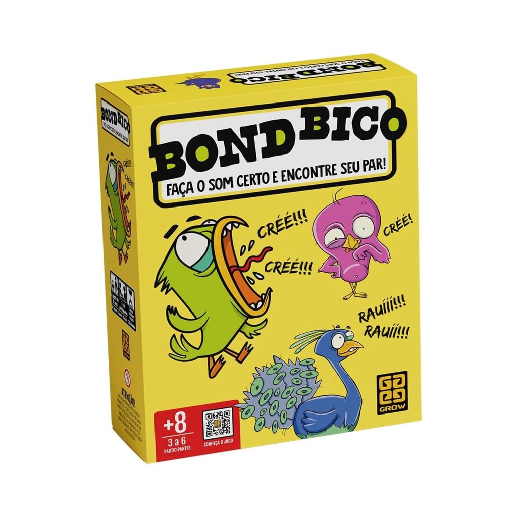Jogo Bond Bico Grow +8 Anos 3 a 6 Jogadores Grow - 04917