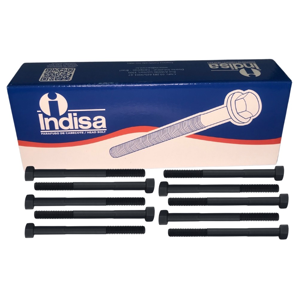 Jogo Parafuso Cabeçote Corolla Fielder 1.8 16v Flex 2001/