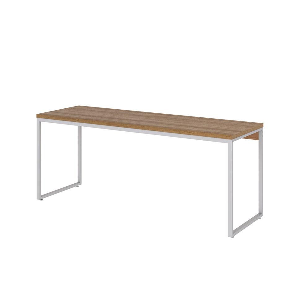 Escrivaninha Studio Mel e Branca 180 cm em Oferta na Shopee