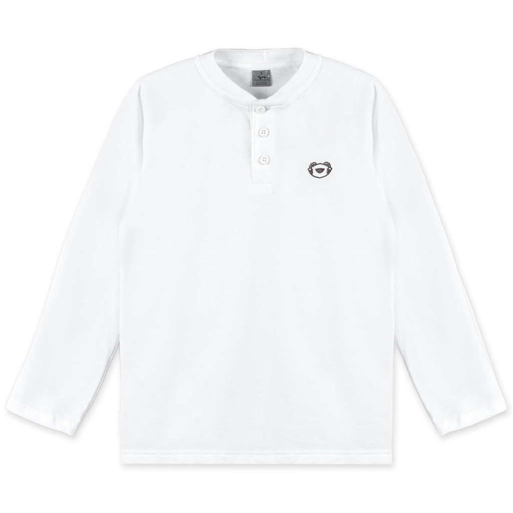 Camiseta Manga Longa Infantil Masculina Tigor T. Tigre em Oferta na Shopee