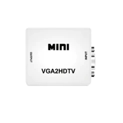 Adaptador Conversor Vga2 HDTV Vga para HDTV 1080p