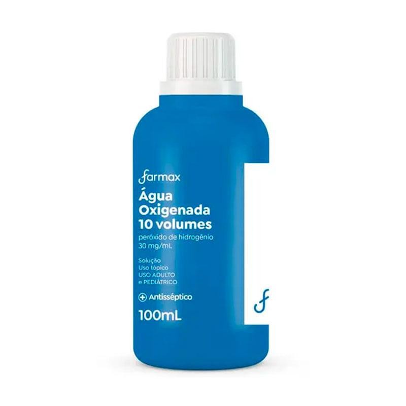 Água Oxigenada Líquida Farmax 10 Volumes Com 100ml em Oferta na Shopee