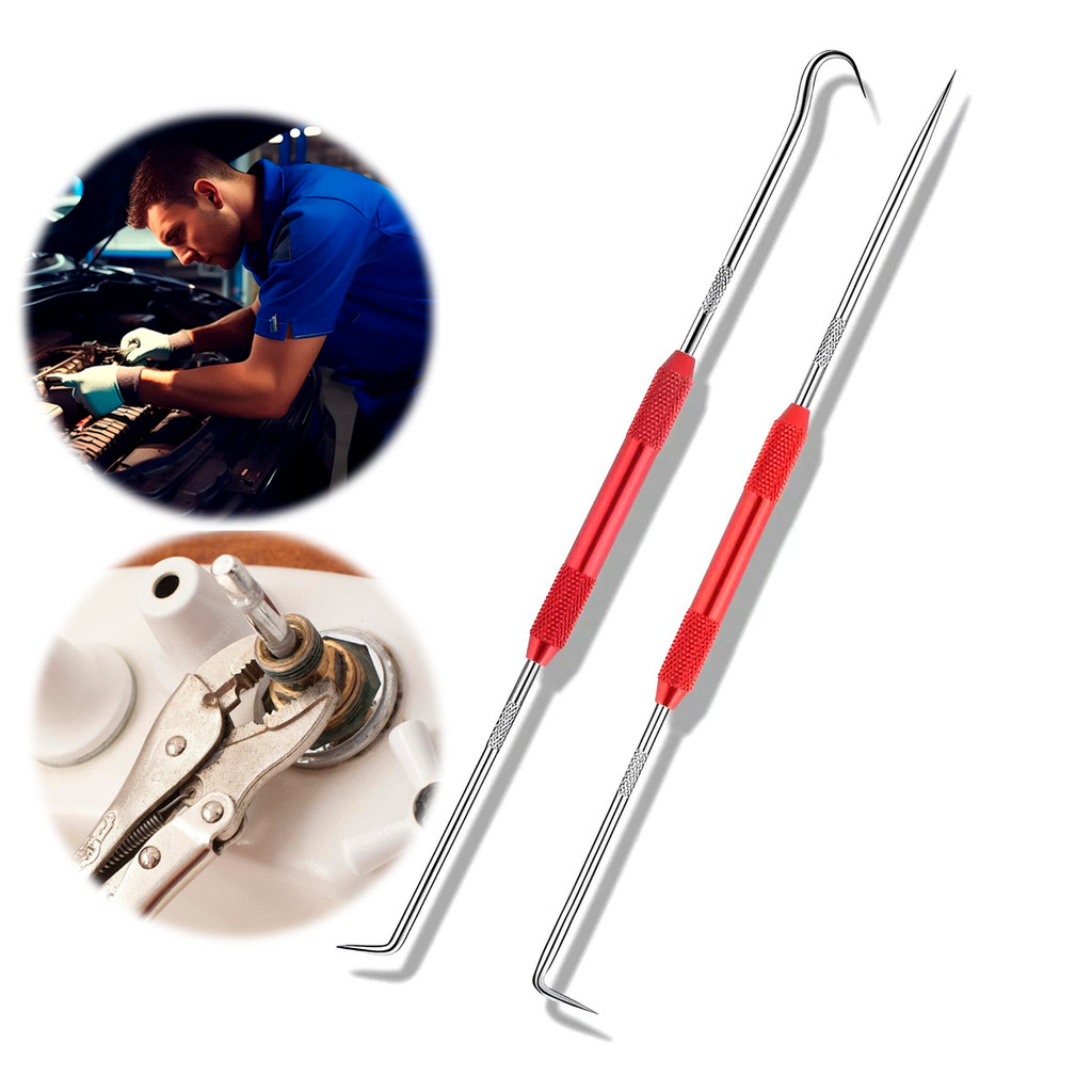 2 Ferramenta Removedor Extrator Anel de Vedação Gaxeta Oring