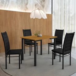 Mesa de Jantar 4 Lugares Tokio - Art Panta