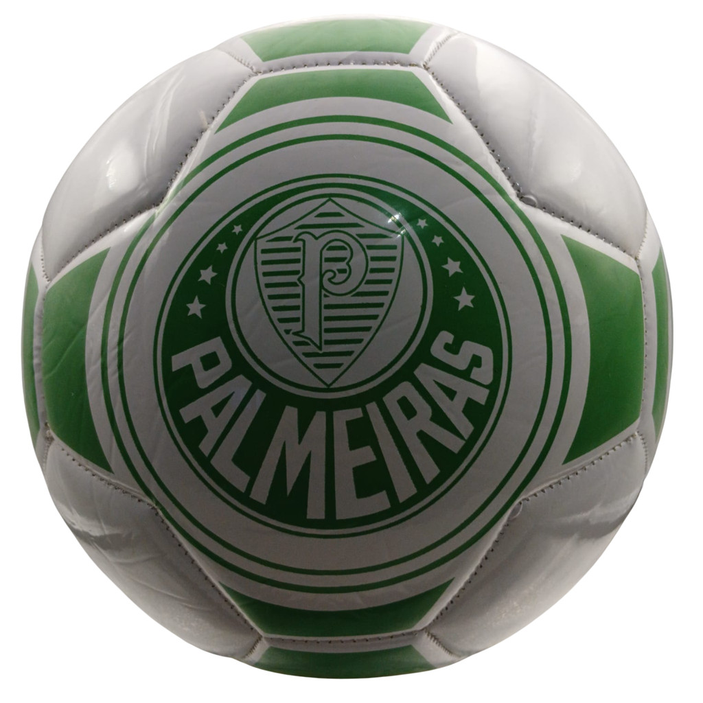Bola De Futebol Palmeiras Em Couro Sintético Tamanho 5