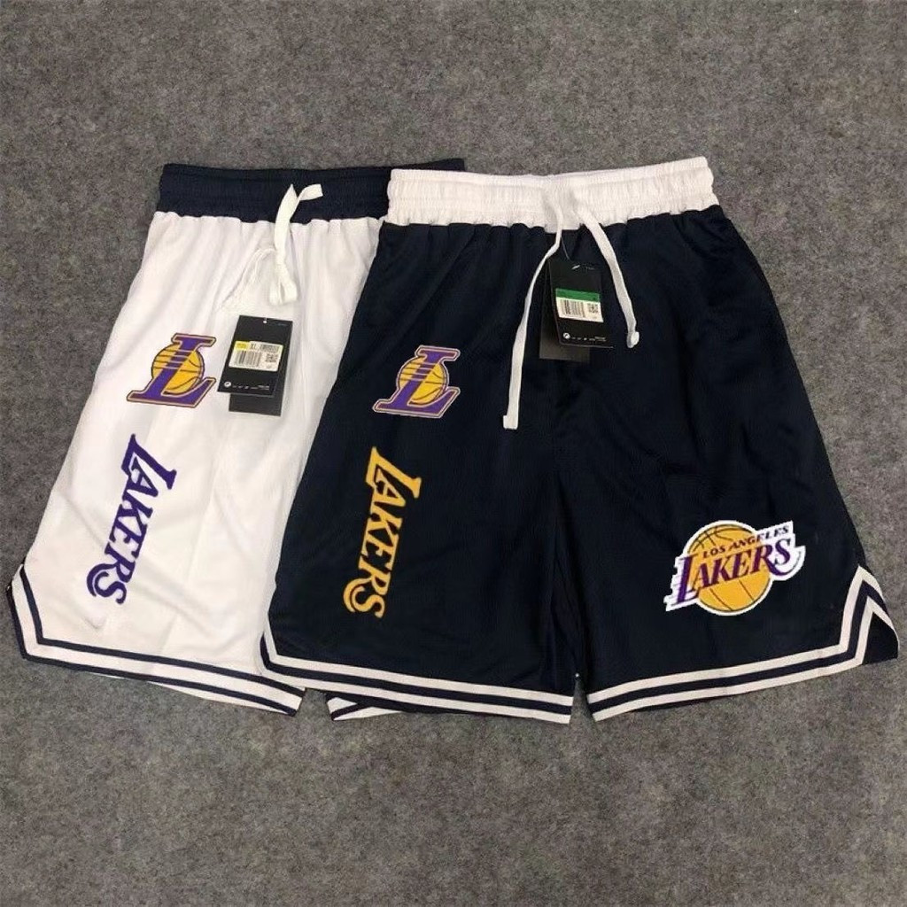 WANMGNVZ14 novo estilo americano não-joelho Shorts de cinco pontos basquete esportes treinamento solto malha de secagem em Oferta na Shopee