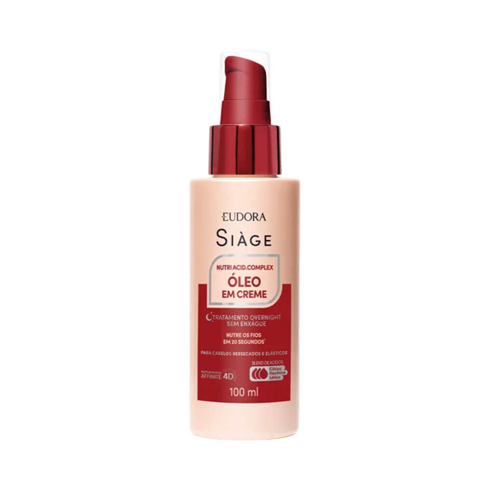Óleo em Creme Siage Nutri Acid.Complex 100ml em Oferta na Shopee