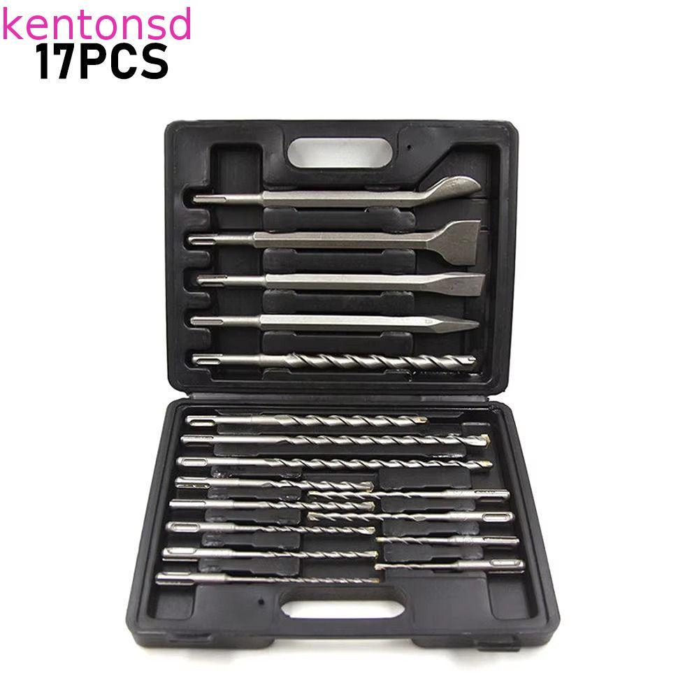 Conjunto De Brocas De Martelo Elétrico KENTONSD , Broca Resistente SDS Plus , Rotativo De Ponta Plana