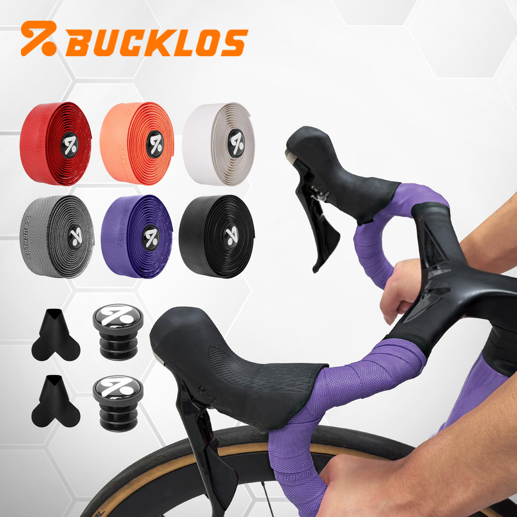 BUCKLOS Fita Para Guidão De Bicicleta De Estrada , Respirável Antiderrapante , Acessórios De Ciclismo