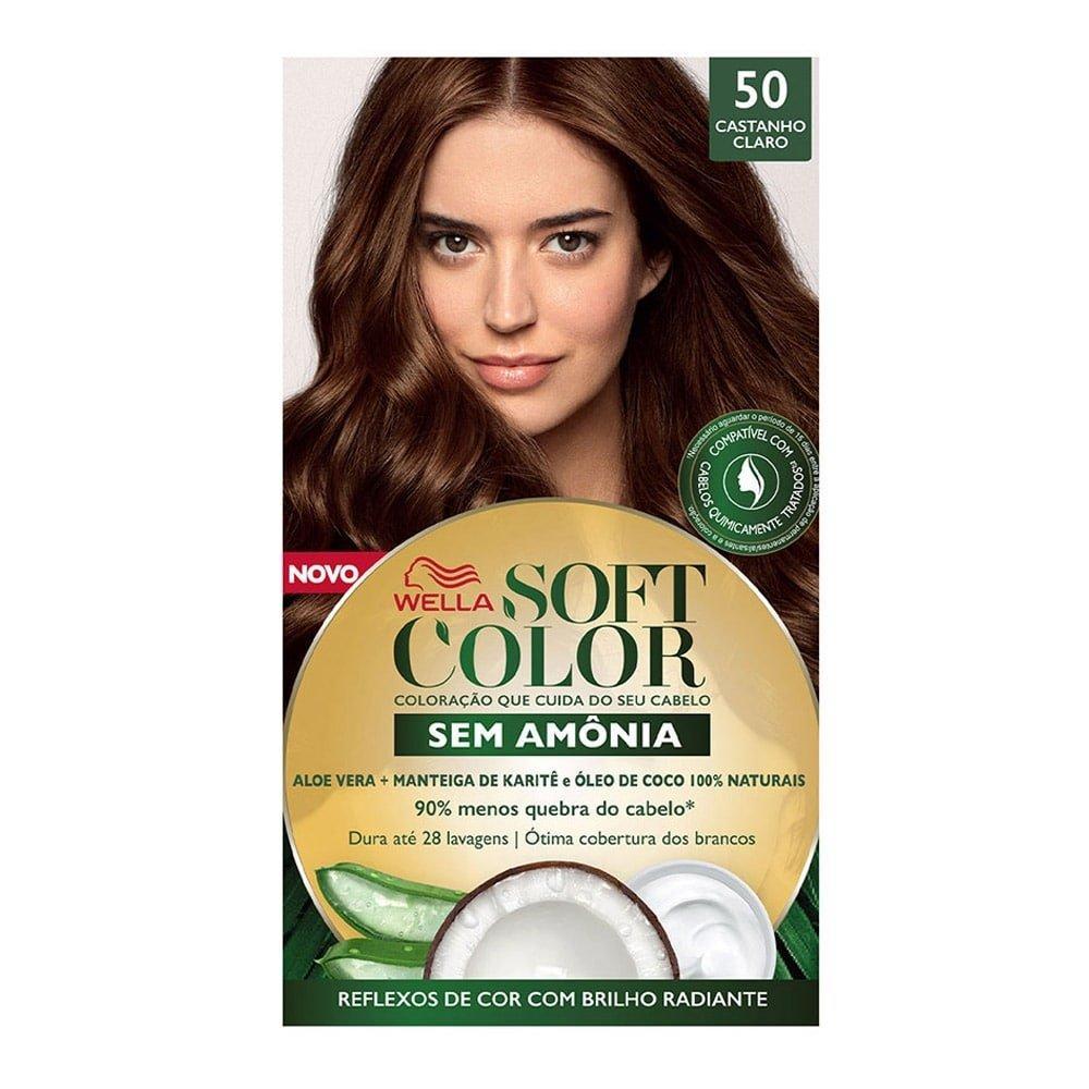 Tintura Soft Color 50 Castanho Claro 35g